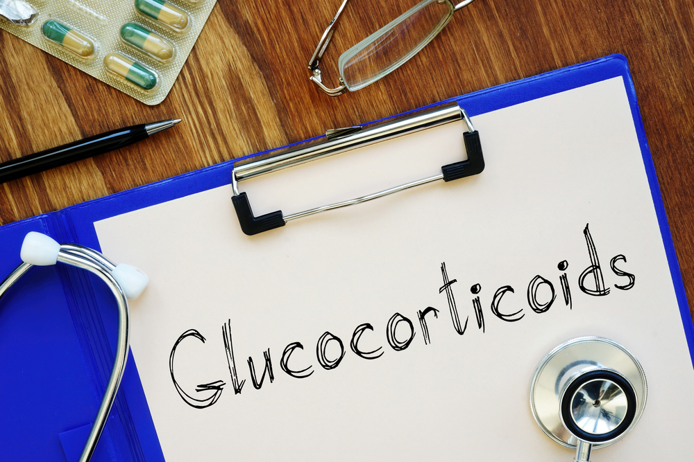 Glucocorticoids,Is,Shown,On,The,Conceptual,Medical,Photo